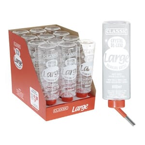 Drikkeflaske Crystal Deluxe kanin 600 ml