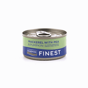 F4D Wet Macerel with Pumpkin & Pea 85g